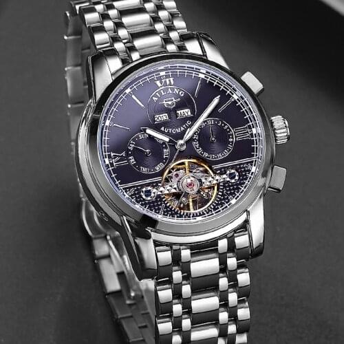 2018 new Ai Lang hollow automatic mechanical watches waterproof special forces watches mens military watch fashion tide