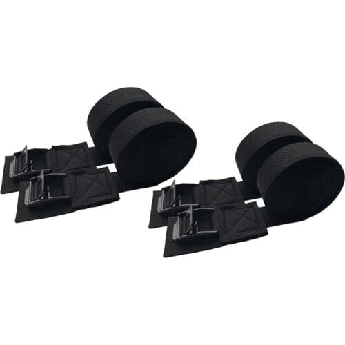 4PCS Tie Down Strap Padded Cam Lock Buckle for Surfboard Canoe Quick Release Kayak Surfboard Surf Rack