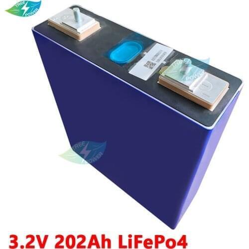 8PCS 200AH Lifepo4 Cell Not 100AH 120AH 150AH High Capacity Deep Cycle For RV Solar System