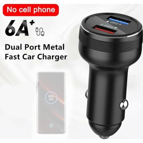 Warp Car Charger Aluminum Alloy Super Fast Charging Handsfree Car Charger For OnePlus Nord/8/8 Pro 7t/7/7 Pro/6T/5T/5/3T Charger