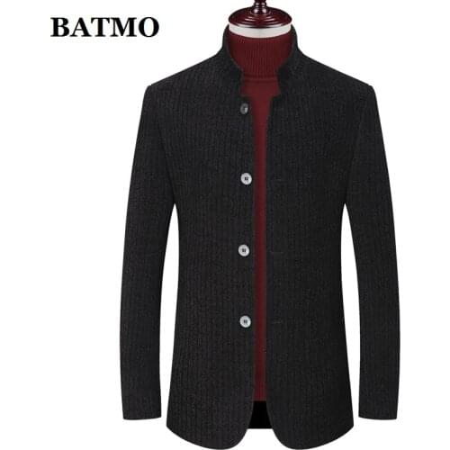 BATMO 2020 new arrival autumn high quality casual jackets men,thicked coat,plus-size M-4XL, 2016