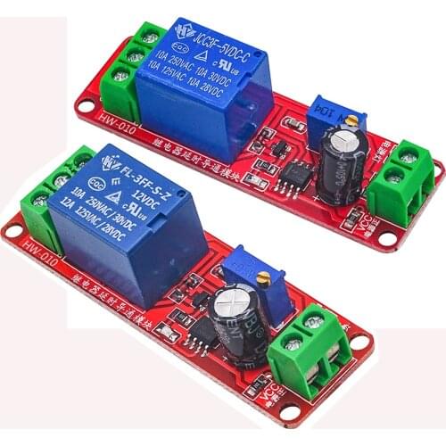 CFsunbird New 12V Delay Timer Monostable Switch Relay Module NE555 Car Oscillator