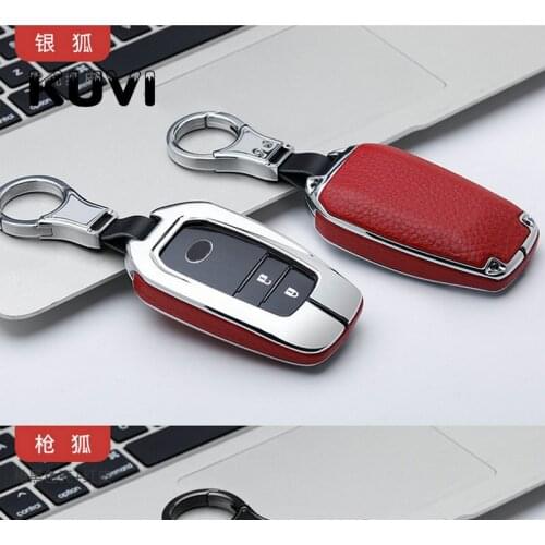 Alloy Car Key Case Auto Key Protection Cover For Toyota CROWN Camry COROLLA Car Holder Shell Colorful Car-Styling Accessories