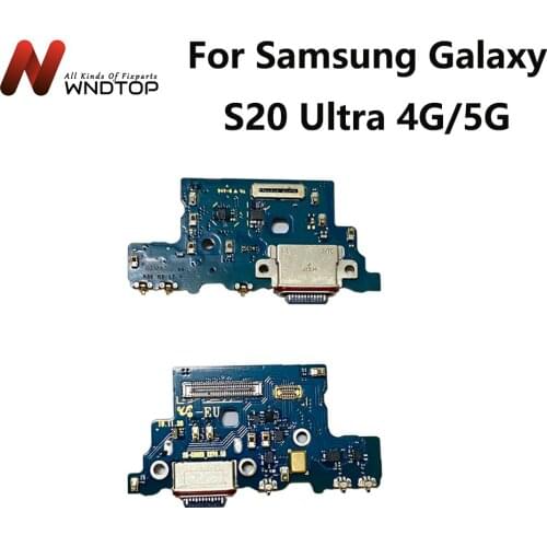 For Samsung Galaxy S20 Ultra 5G G988B Charging Port Flex Cable Dock Connector For Samsung Galaxy S20 Ultra Charger Board USB