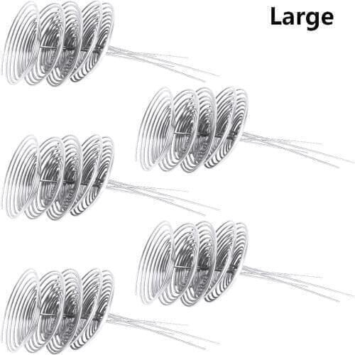 5pc Coffee Tea Pot Filters Stainless Steel Tea Leaf Spice Filtering Grills Spring Strainer Tool Single Nozzle Teapot Accessories