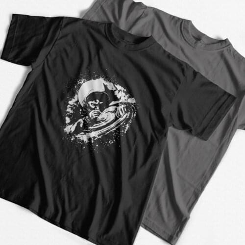 COSMIC 100% cotton top quality print men T shirt casual short sleeve loose men T shirt cool o-neck men t-shirt men tees CP0270