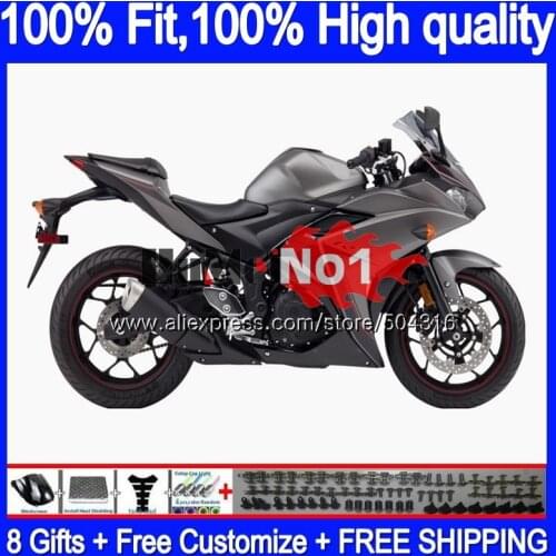 Injection For YAMAHA YZF R3 R25 R3 R 25 YZF-R3 YZFR25 55MC.1 Matte color YZF-R25 YZFR3 2014 2015 2016 2017 14 15 16 17 Fairing