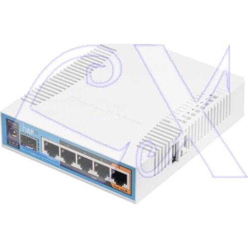 Mikrotik RB962UiGS-5HacT2HnT Enterprise Home Gigabit Dual Band WiFi Wireless Router 2.4G&5G 1750Mbps
