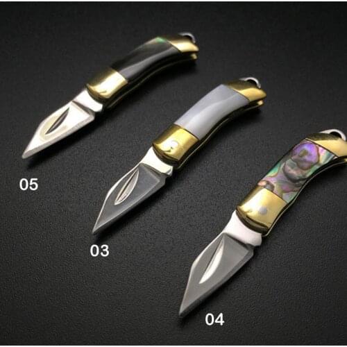 Mini Folding Cutter Survival Strategical Portable Cutter Outdoor Camping Survival Blade Knife Pocket Wallet Key Ring Cutter