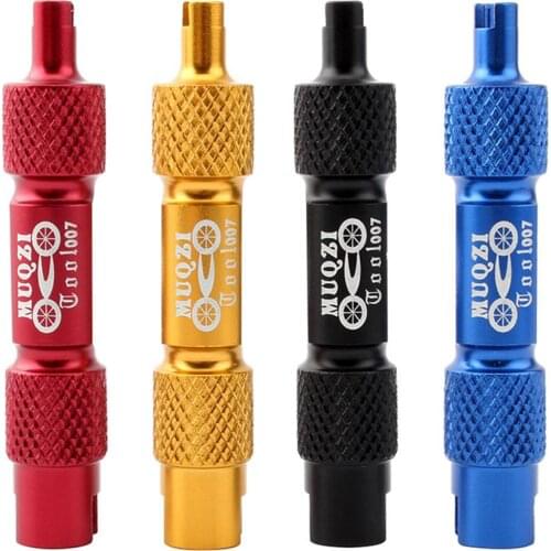 Multi-function Bicycle Valve Core Tool For Valve Tube Tire Extension Rod Removal Universal cool accessories for bicycles