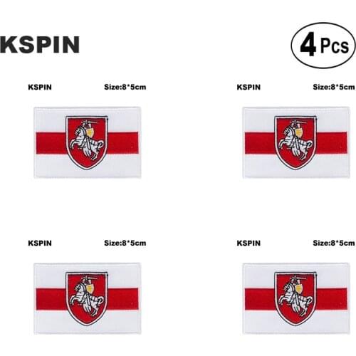 Belarus Shiled Shape flag patches national flag patches for Cothing DIY Decoration