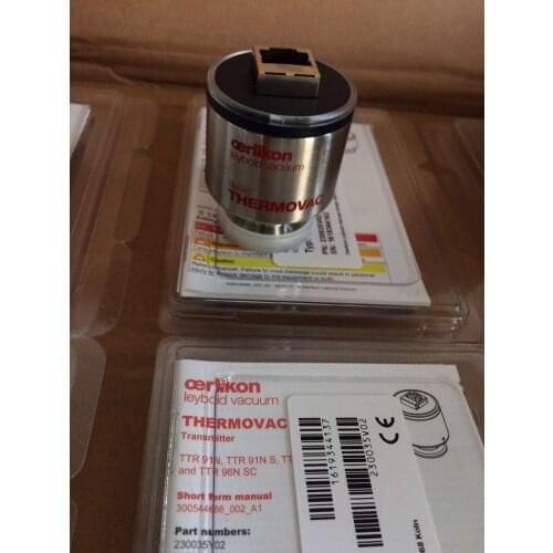 German Valley Pirani Vacuum Gauge THERMOVAC TTR 91 N Art. No. 230035V02