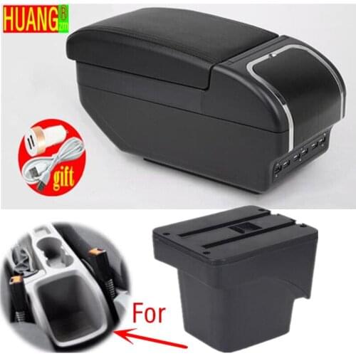 For Ford Focus 2 mk2 armrest box car accessories Ford Focus 2 Car Armrest box nterior Retrofit parts Center Storage box USB