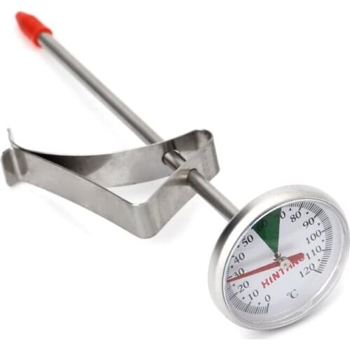 Portable Stainless Steel Kitchen Food Cooking Milk Coffee Probe Thermometer 19QB