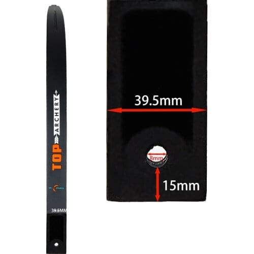 Toparchery Recurve Bow Limbs 1pair 56inch 30-50lbs Right /left Hand Bow Carbon Bow Limbs For Shooting Practice Hunting Accessory