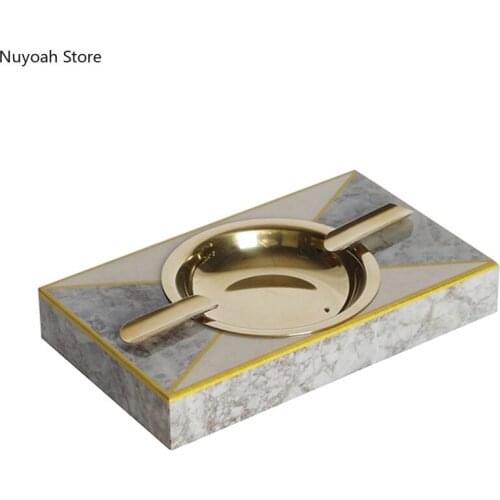 Wooden Cigar Ashtray American Home Decoration Creative Ornaments Solid Wood Cigar Holder/living Room Decoration Accessories