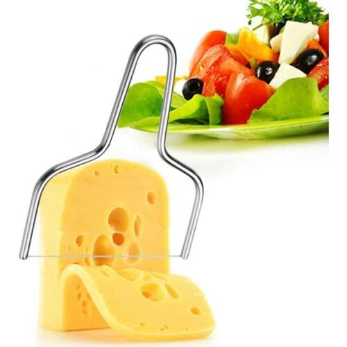 Stainless Steel Eco-friendly Cheese Slicer Cheese Tool Butter Cutting Board Butter Cutter Knife Board Kitchen Accessories Tools