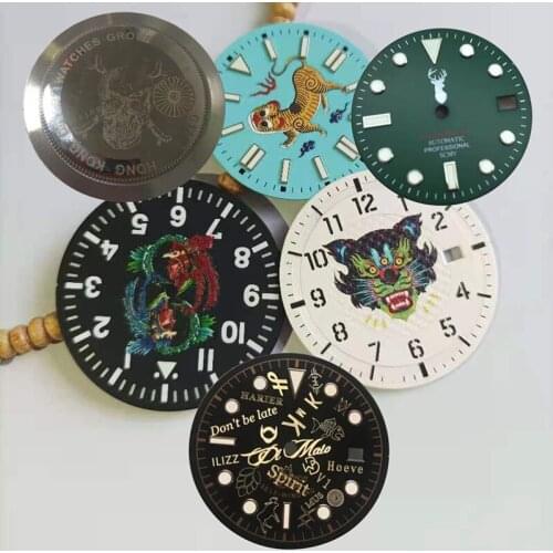 ----------------Customize Your Logo Exclusive Dial Watch NH35 36 MIYOTA8215 8205 DG2813 ETA2836 2824 Movement