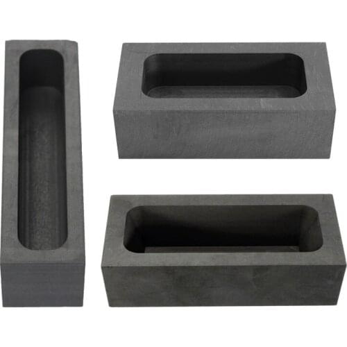 Graphite Ingot Bar Mold Mould Crucible for Melting Gold Silver Casting