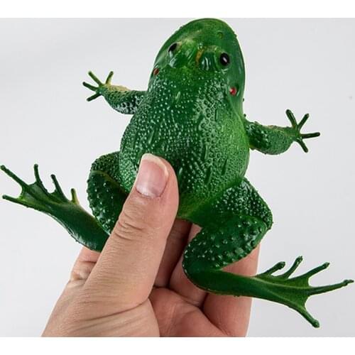 Simulation Sounding Frog Model Mother And Child Frog Frog Toad Fake Frog Tricky Props Childrens Toy Collection