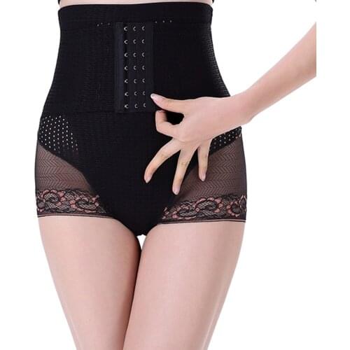 High Quality Sexy Women Body Shaper Female Control Slim Sexy Shaped Underwear Tummy Corset High Waist Shapewear Panty Underwear
