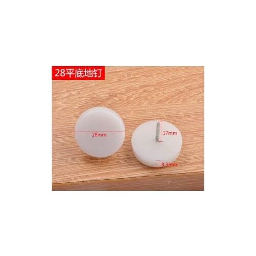 Furniture accessories Fasteners plastic nylon moistureproof anti slippery cabinet 28mm