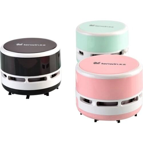 Desk Vacuum Cleaner Mini Dust Cleaner Desktop Keyboard Cleaner Rubber Dust Collector For School Classroom Office School Supplies