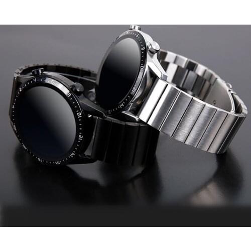 22mm/20mm watch strap for Huawei GT 2-2e-pro Metal bracelet Samsung Gear S3 Frontier/Galaxy watch 3 45mm/46mm/42mm/Active-2 band