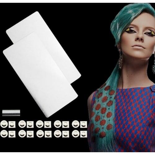 Salon Hairdressing Tools Magnet Hair Dyeing Tool Kit Professional Steel Paddle Design Hair Styling Tools Hair Coloring Tool Kit