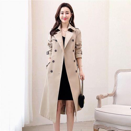 Skyenunim Women's Long Trench Coats