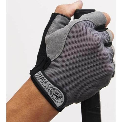 Breathable Half Finger Cycling Gloves Bicycle Gloves Bike Gloves Anti Slip Shock Short Sports Gloves Accessories for Men Women