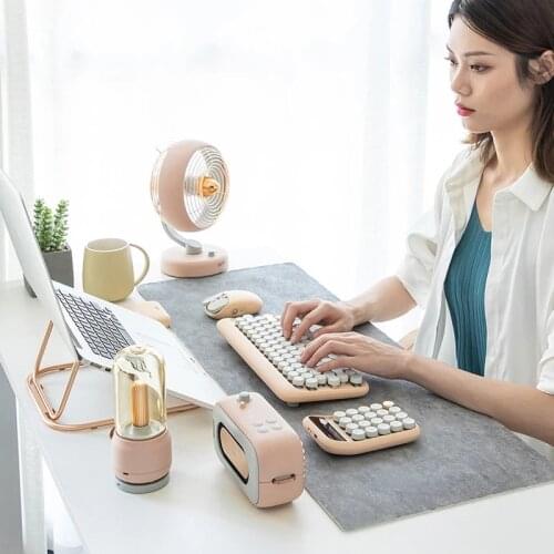 Youpin Lofree Milk Tea Series Simple Office Mechanical Keyboard Mouse Calculator Docking Station USB HUB Pickup Light Speaker