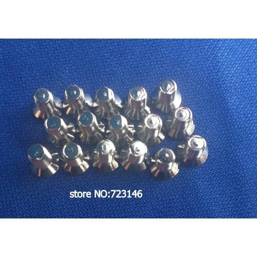 10pcs NEEDLE PLATE SCREWS for juki brother pfaff durkopp adler siruba yamato typical FEATHERWEIGHT 221 222 301 - 691