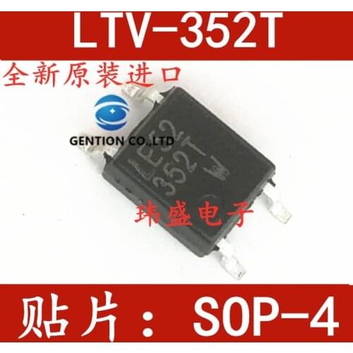 10PCS LTV-352T LTV352 L352 SOP-4 light coupling LTV352T in stock 100% new and original