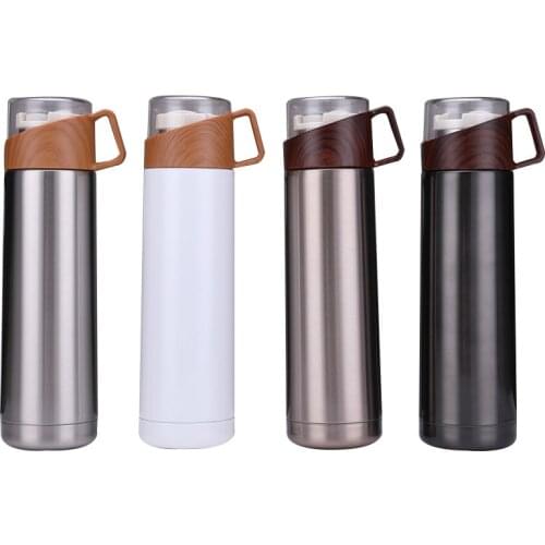 350ml 500ml Thermos Cup Vacuum Flask For Chilly Heat Water Tea Coffee Stainless Steel Insulation Drink Bottle Mug Keep Hot Cold