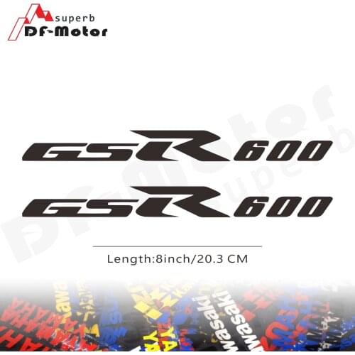 8Inch Reflective Sticker Decal Motorcycle Car Sticker Wheels Fairing Helmet Sticker Decal For Suzuki GSR 600 750 1000 MOTO GP