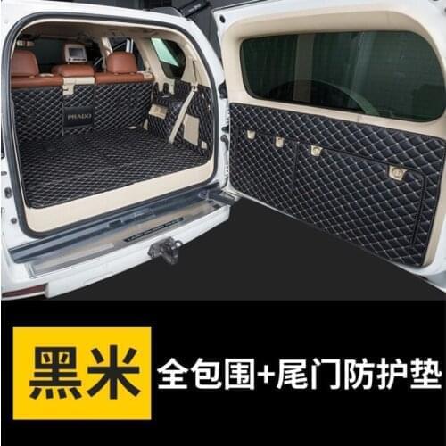 Car Rear Trunk Floor Mat Durable Boot Carpets For Toyota Land Cruiser Prado 150 2010 2011 2012 2014 2014 2015 2016 2017 2018