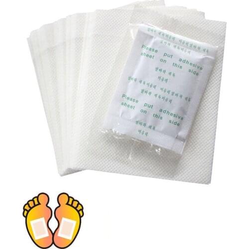 Detox Foot Patch Bamboo Pads With Adhersive Foot Care Tool Improve Sleep Slimming Foot sticker Health Care Weight Loss Care Tool