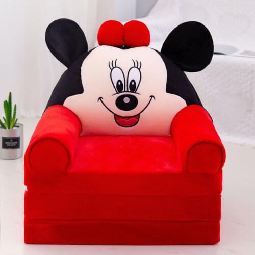 Minnie Mouse Kids Sleeping Nest Bed Sofa for Kids Midday Rest Sofa Seats Bed for Kids Kid Cartoon Stitch Disney Seat Baby Seat