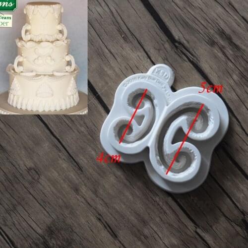 DIY European style Lace fondant mold,candy molds, silicone soap mold,silicone cupcake mould,fondant cake decorating tools FM1246