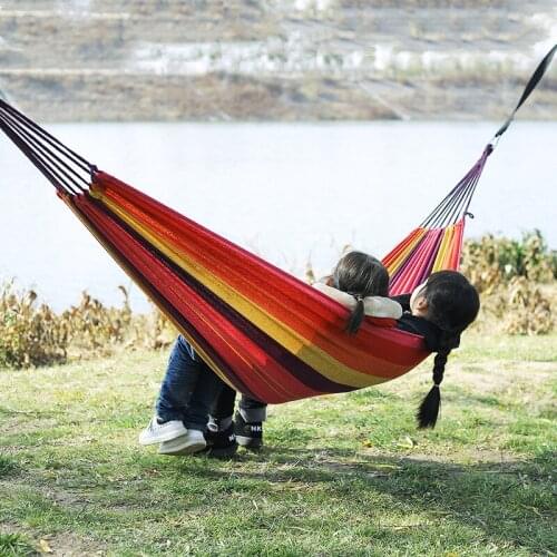 Outdoor Camping Hammocks 2021 Hanging Hammock Indoor Home Bedroom Hammock Lazy Chair Travel Outdoor Swing Chair Camping Hammocks
