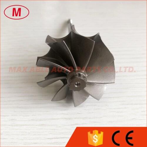 GTB25 49.12/51.38mm 9 blades ball bearing turbine wheel&shaft /turbine shaft&wheel