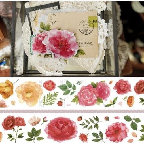 1 Loop Bloom Crystal Pet Journal Washi Tape