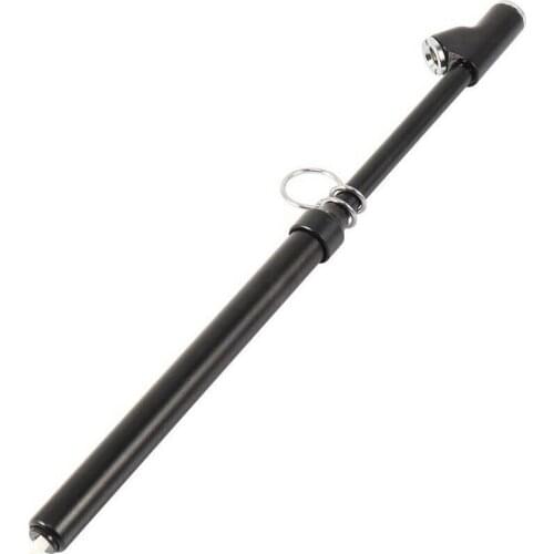 Long Zinc Alloy Dual Head Pen Shape Car Tire Pressure Gauge 10-150 psi