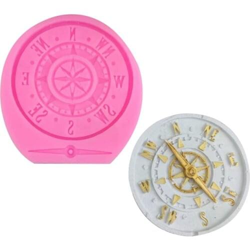 Retro mechanical gear watch silicone mold chocolate turning sugar baking mold chocolate cake decoration mold DIY gutta percha