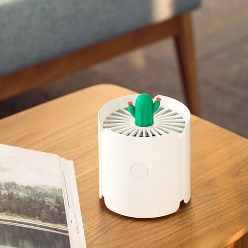 LED USB Charging Mini Cactus Photocatalyst Electric Mosquito Lamp Insect Repellent Light Trap Lamp Pest Killer Light