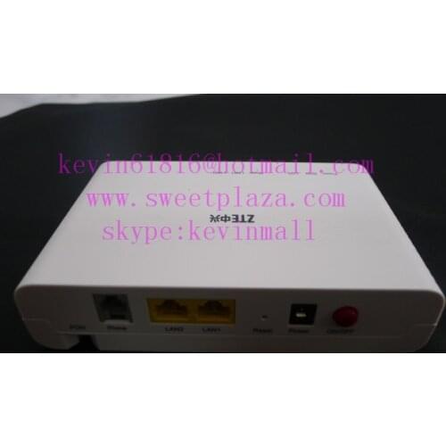 ZTE ZXHN F612 GPON optical network ONU With 2 ethernet ports and 1 voice pot, V5 version firmware