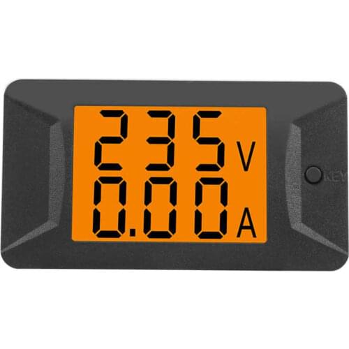 PZEM-026 AC 40-400V 100A Dual Digital Voltage Ampere Panel Meter Ammeter Voltmeter 110-220V