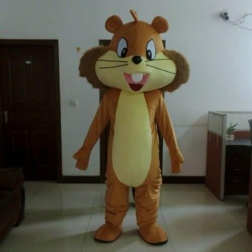 Advertising Squirrel Mascot Costume Halloween Cosplay Adults Party Xmas Dress us Interesting Funny Cartoon Character Clothing