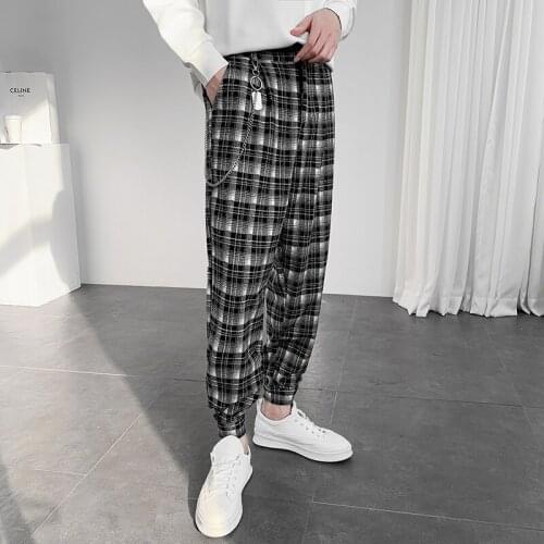 Мужские брюки в клетку Sunwang China At AliExpress